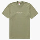 Supreme Classic Logo Tee Light Olive