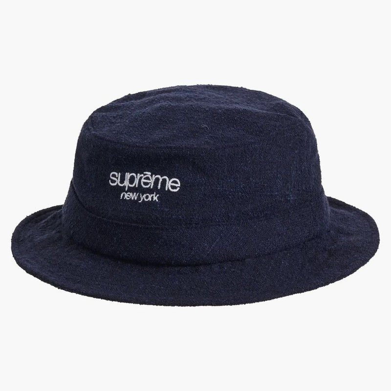 Supreme Classic Logo Terry Crusher Navy
