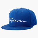 Supreme Classic Script New era Cap Royal