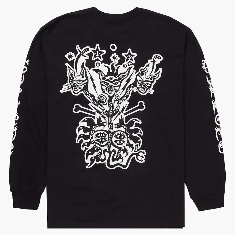 Supreme Clayton Patterson l/s tea black