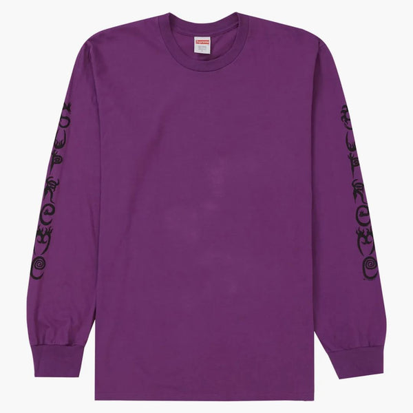 Supreme Clayton Patterson l/s Tea Light Purple