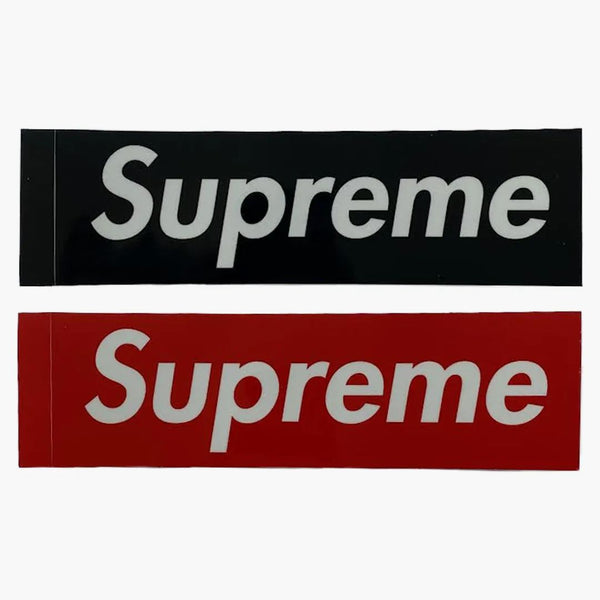 Supreme Clear Vinyl Box Logo Stickers Sticker Set