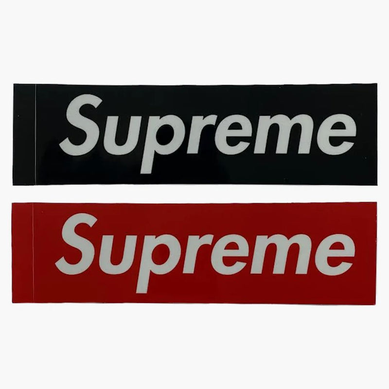 Supreme Clear Vinyl Box Logo Stickers Sticker Set