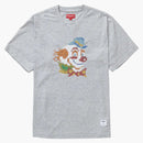 Supreme Clown Sequin S/s Top Heather Grey