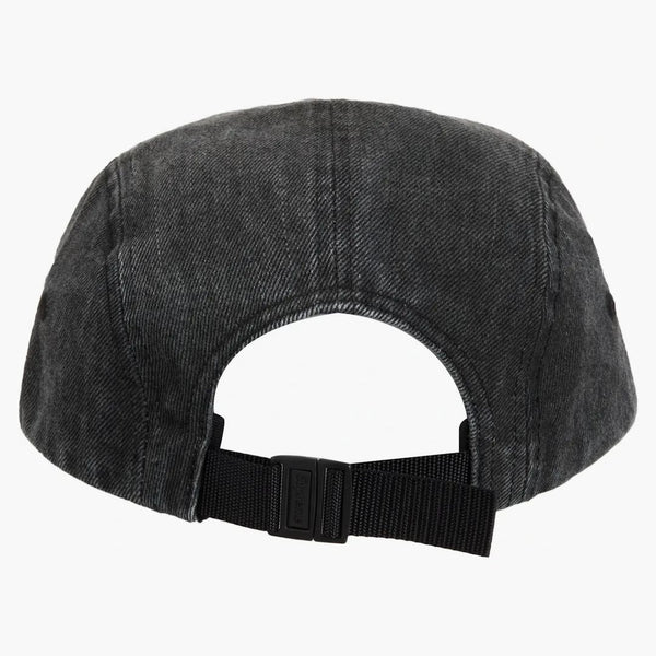 Supreme Coated Denim Camp Cap Black (ss24)