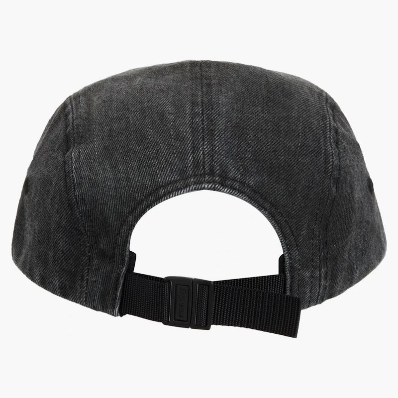 Supreme Coated Denim Camp Cap Black (ss24)