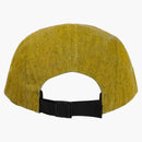 Supreme Coated Denim Camp Cap Yellow
