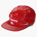 Supreme Coated Linen Camp Cap Red