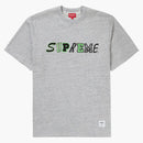 Nejvyšší logo koláže S/S Top Heather Grey