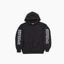 Suprema Collegiate Sleeve Felpa con cappuccio Nero