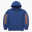 Supreme Collegiate Sleeve Hooded Sweatshirt Dark Royal