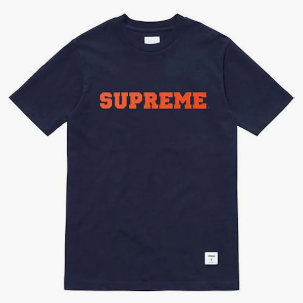 Supreme Collegiate Tee Navy