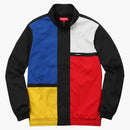 Supreme Color Blocked Track Jacket Black