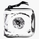 Supreme Comme of the Garcon Shirt Small Eyes Coin Pouch White