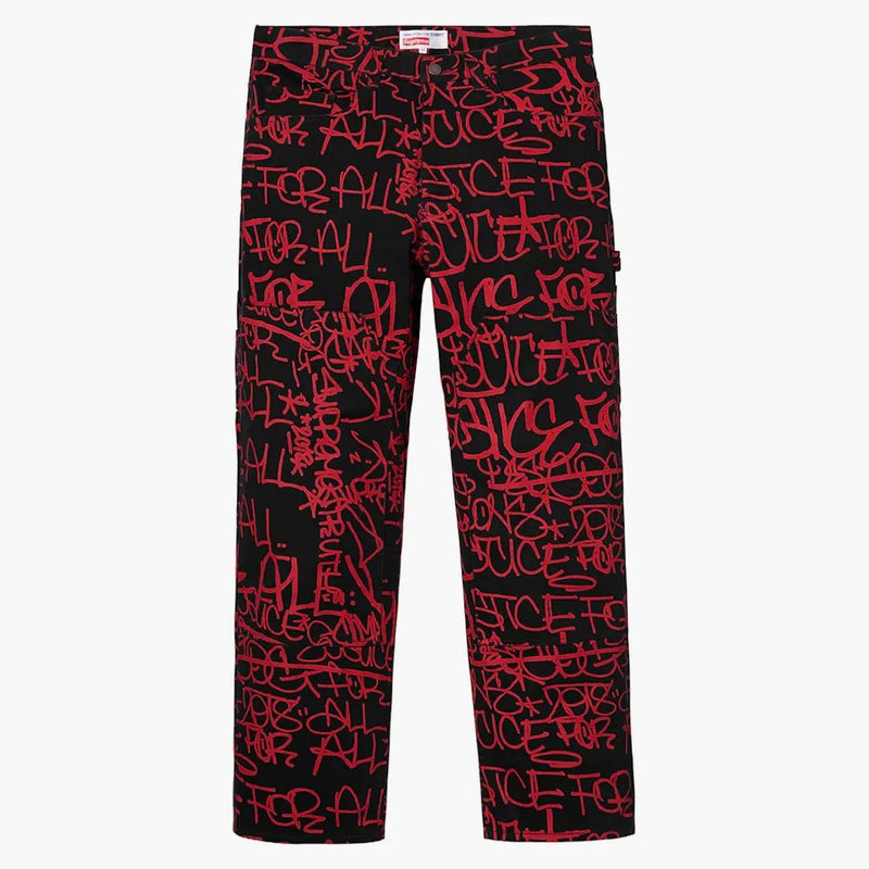 Supremo Comme of the Garcon Shirt Canvas Painter Pant Black