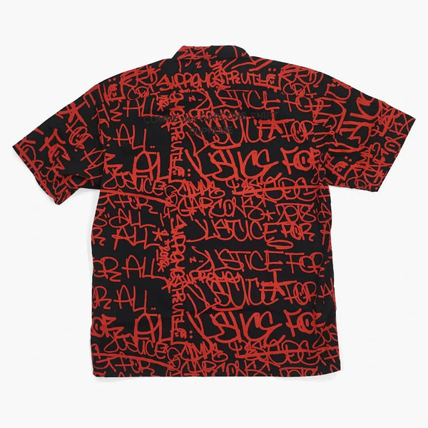 Supreme Comme Des Garcons Shirt Graphic S/s Shirt Black