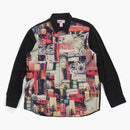 Supreme Comme Des Garcons Shirt Patchwork Button Up Shirt Multicolor