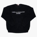 Supreme Comme of the Garcon Shirt Sweater Black