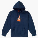 Supreme Cone Hooded Sweatshirt Navy