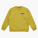 Supreme Connect Crewneck Sweatshirt Mustard