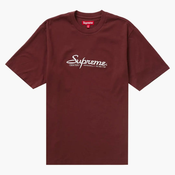 Supreme Contact S/s Top Brown