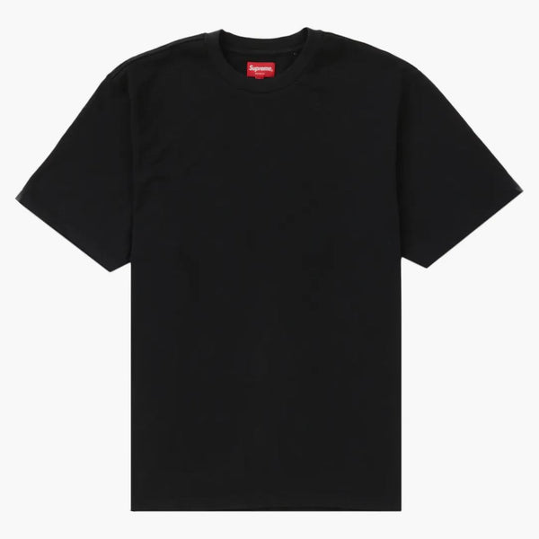 Supreme Contrast Appliqué S/s Top Black