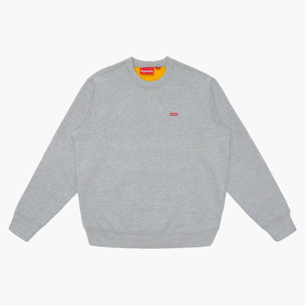 Supreme Contrast Crewneck Heather Grey
