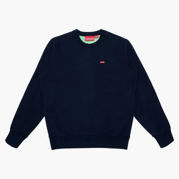 Högsta kontrast crewneck marin