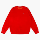 Nejvyšší kontrast Crewneck Red