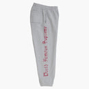 Supreme Contrast Cutout Sweatpant Heather Gray
