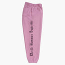 Supreme Contrast Cutout Sweatpant Pink