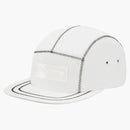 Supreme Contrast Stitch Camp Cap White