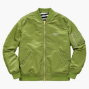 Supreme Contrast Stitch Reversible MA 1 Jacket Green