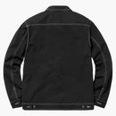 Supreme Contrast Stitch Work Jacket Black