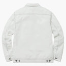 Supreme Contrast Stitch Work Jacket White