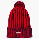 Nejvyšší kontrastní pruh Beanie Red