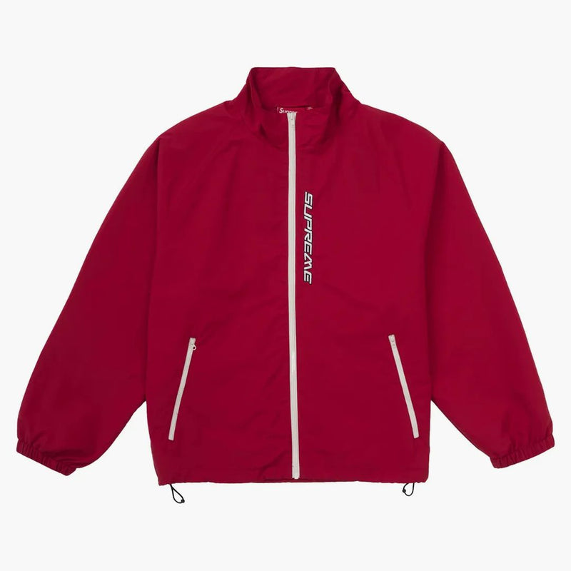 Nejvyšší kontrastní bunda na zip Red Red