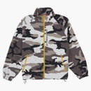 Supreme Contrast Zip Track Jacket Snow Camo