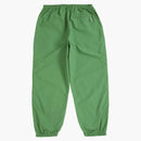 Supreme Contrast Zip Warm Up Pant Green