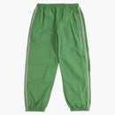 Supreme Contrast Zip Warm Up Pant Green