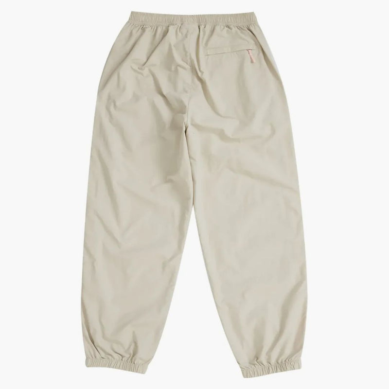 Supreme Contrast Zip Warm Up Pant Tan