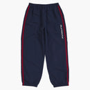 Supreme Contrast Zip Warm Up Pant Navy