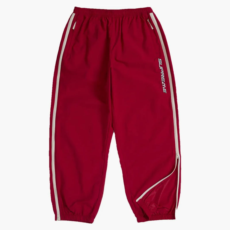 Nejvyšší kontrast Zip Warm Up Pant Red
