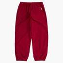 Supreme Contrast ZIP Warm Up Pant Red