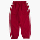 Supreme Contrast ZIP Warm Up Pant Red