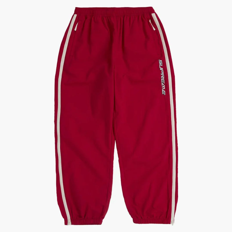Nejvyšší kontrast Zip Warm Up Pant Red
