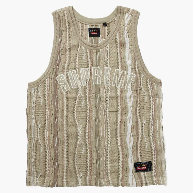 Supreme Coogi Basketball Jersey Tan