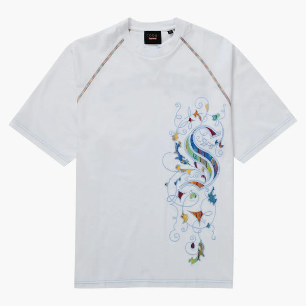 Nejvyšší Coogi Raglan S/S Top White