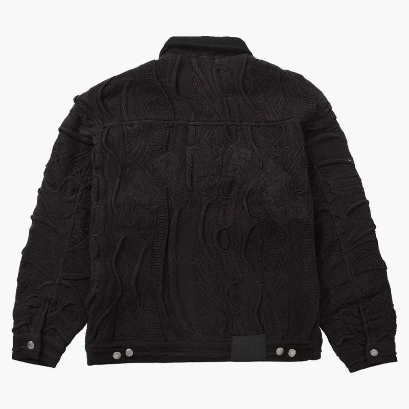 Nejvyšší bunda Trucker coogi černá