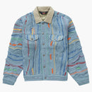 Supreme Coogi Trucker Jacket Blue